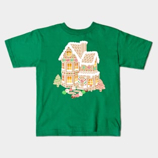 Gingerbread House Kids T-Shirt